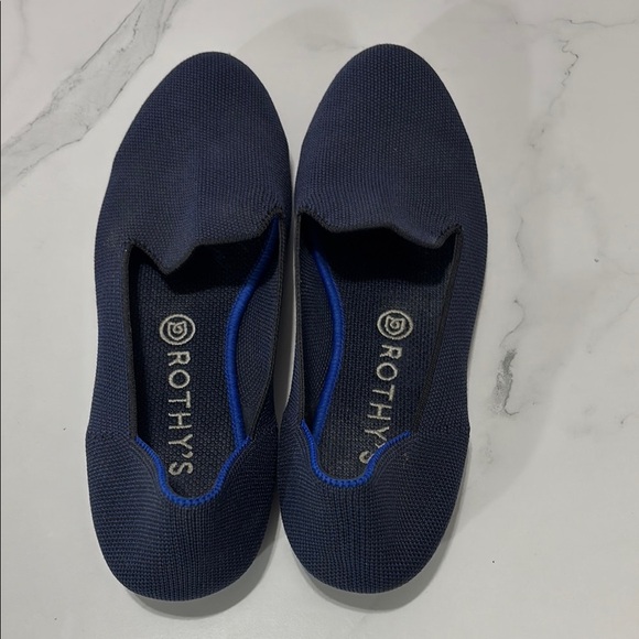 Rothy's Women's Navy Blue Slip-On Shoes - Picture 3 of 5